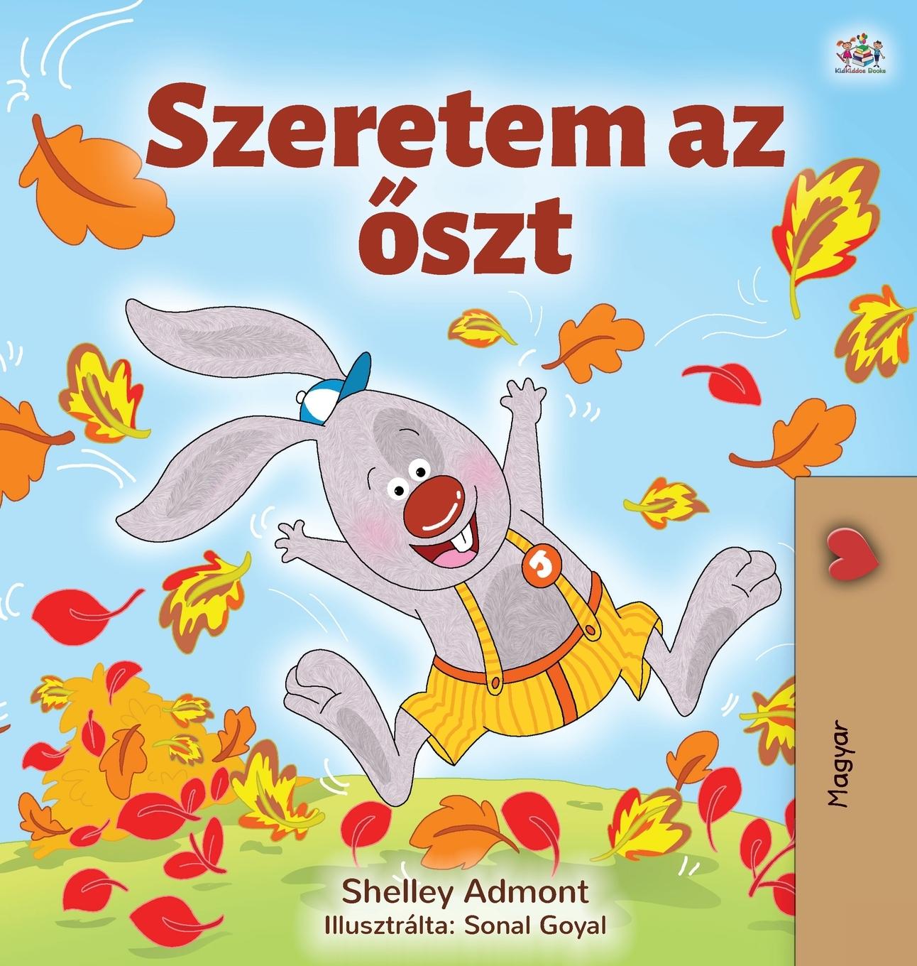 Kniha I Love Autumn (Hungarian Book for Kids) Kidkiddos Books