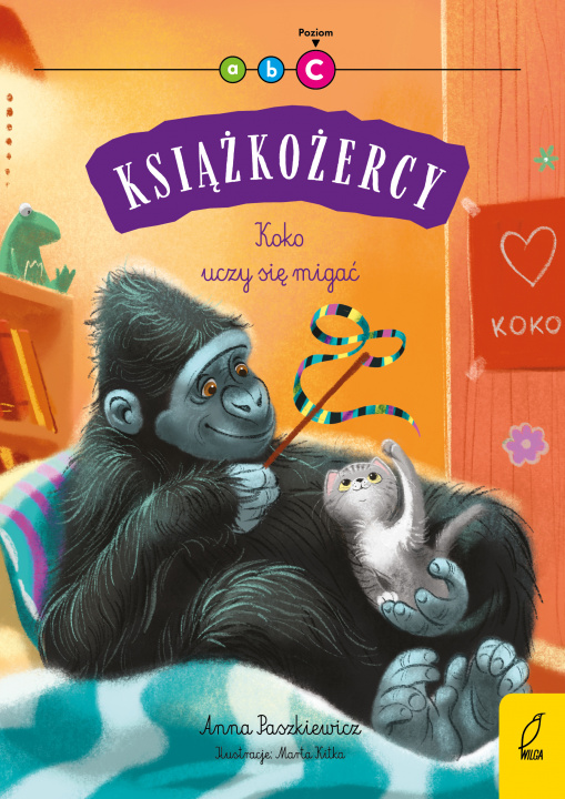 Carte Książkożercy Koko uczy się migać Poziom C Paszkiewicz Anna
