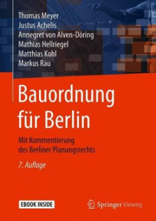 Kniha Bauordnung für Berlin Justus Achelis