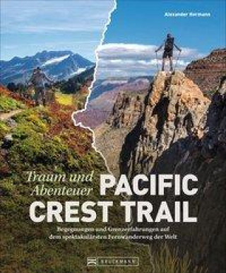 Carte Traum und Abenteuer Pacific Crest Trail 