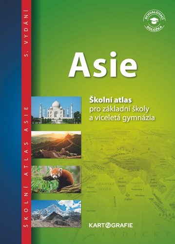 Книга Asie Školní atlas pro základní školy a víceletá gymnázia 