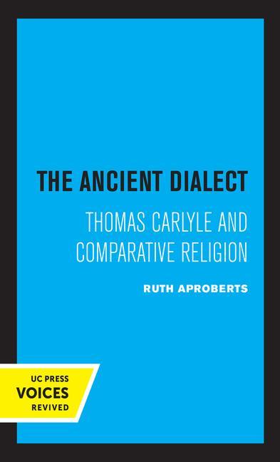 Knjiga Ancient Dialect Ruth apRoberts