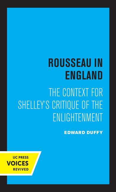 Knjiga Rousseau in England Edward Duffy