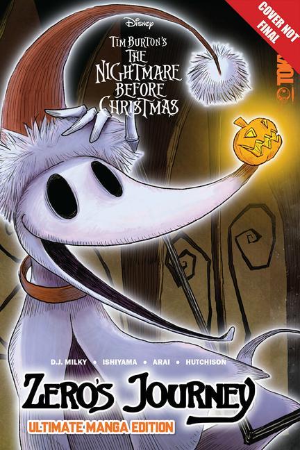 Książka Disney Manga: Tim Burton's The Nightmare Before Christmas - Zero's Journey (Ultimate Manga Edition) 
