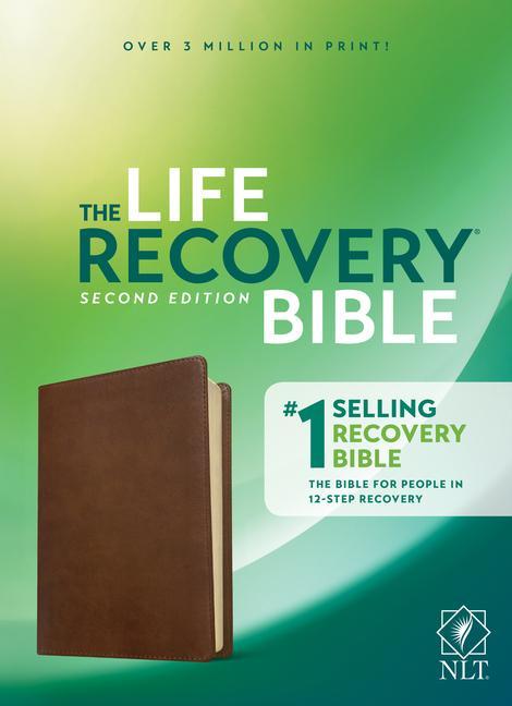 Livre NLT Life Recovery Bible, Second Edition (Leatherlike, Rustic Brown) David Stoop