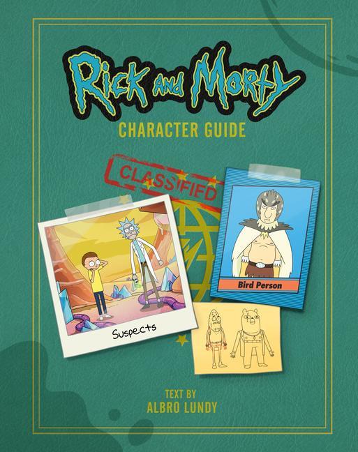 Kniha Rick and Morty Character Guide 
