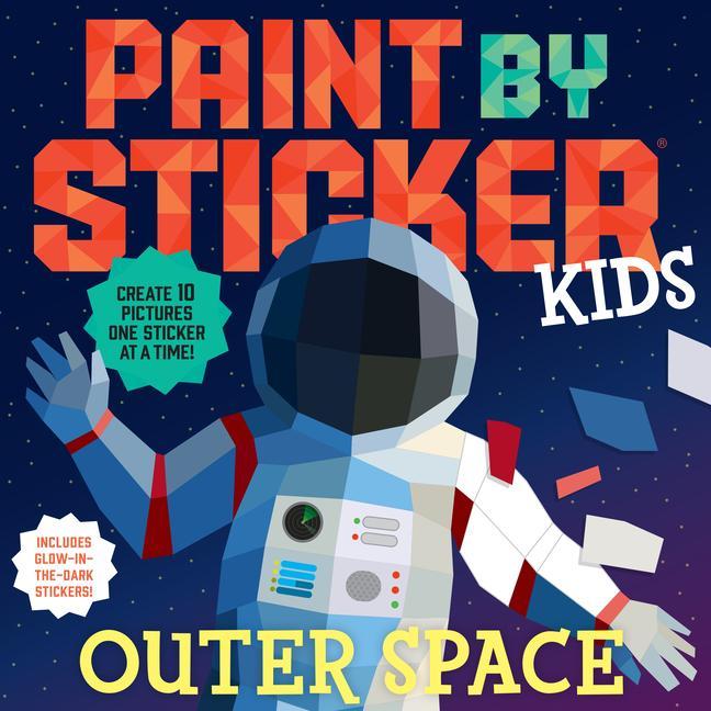 Book Paint by Sticker Kids: Outer Space 