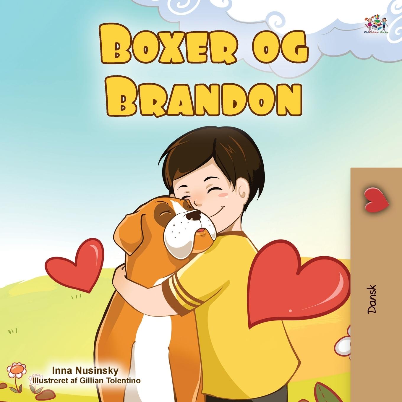 Kniha Boxer and Brandon (Danish Children's Book) Inna Nusinsky
