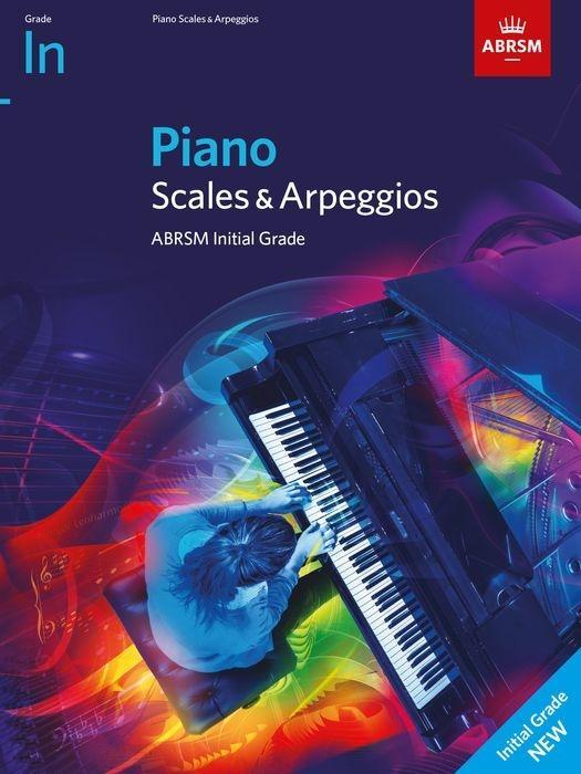Tiskovina Piano Scales & Arpeggios, ABRSM Initial Grade ABRSM