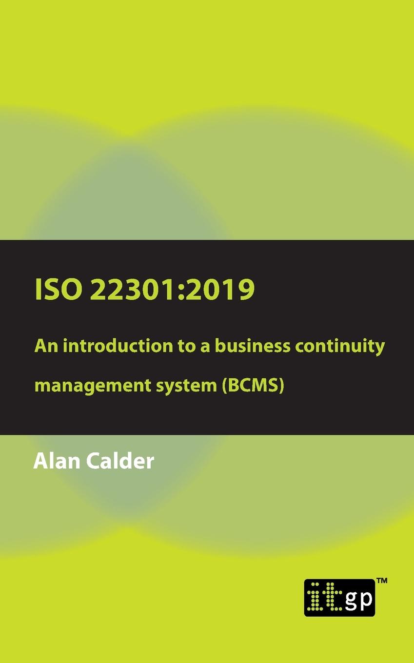 Carte ISO 22301: 2019 - An Introduction to a Business Continuity Management System (Bcms) 
