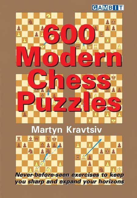 Book 600 Modern Chess Puzzles 