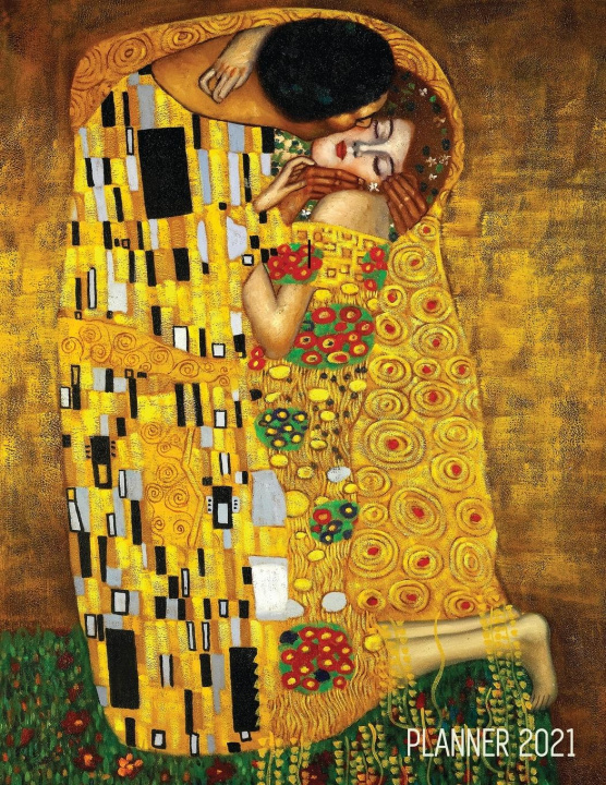Kniha Gustav Klimt Planner 2021 