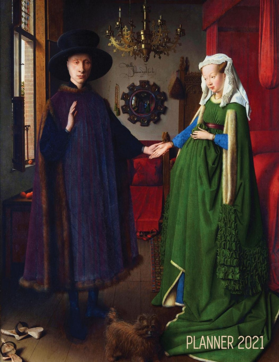 Buch Arnolfini Portrait Art Planner 2021 