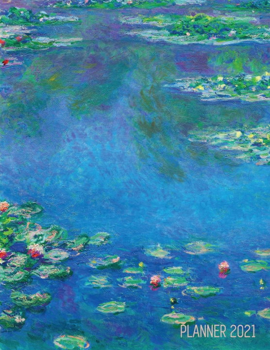 Книга Claude Monet Daily Planner 2021 