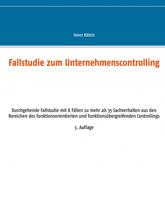 Книга Fallstudie zum Unternehmenscontrolling 