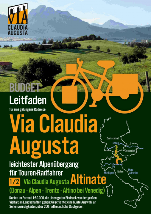 Könyv Rad-Route Via Claudia Augusta 1/2 Altinate Budget 