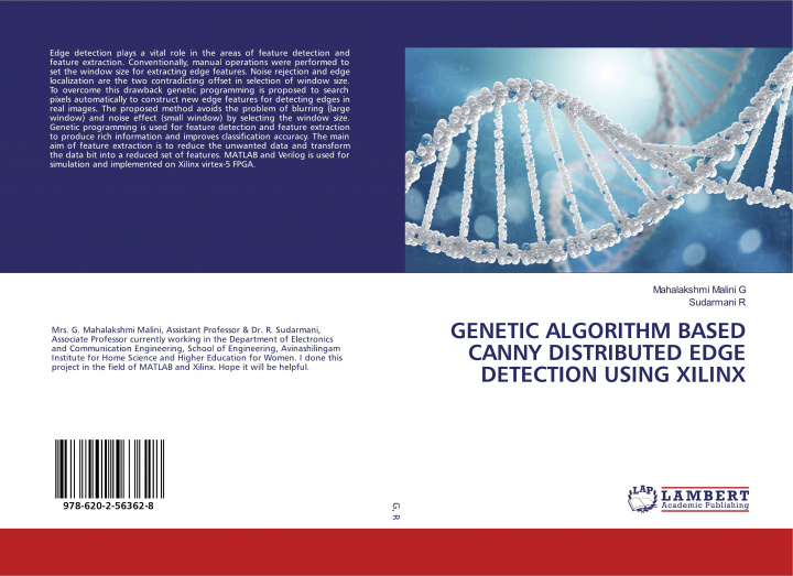 Knjiga Genetic Algorithm Based Canny Distributed Edge Detection Using Xilinx Sudarmani R