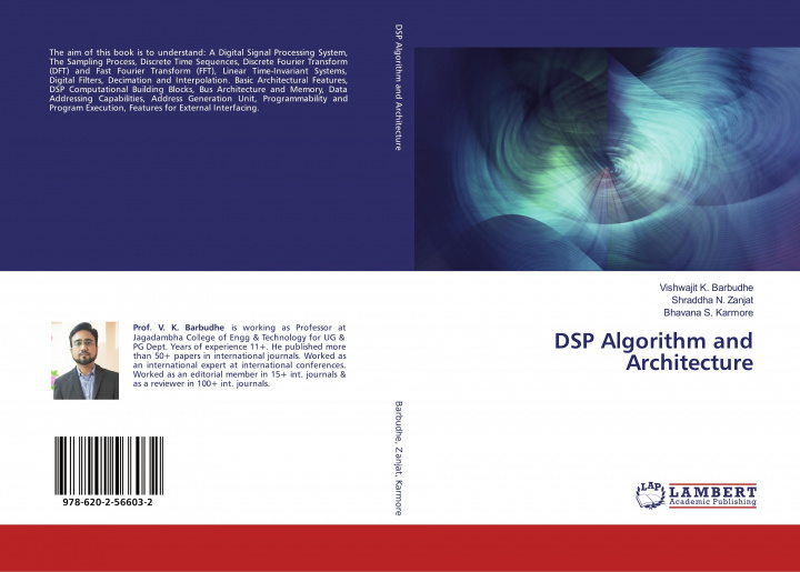 Kniha DSP Algorithm and Architecture Shraddha N. Zanjat