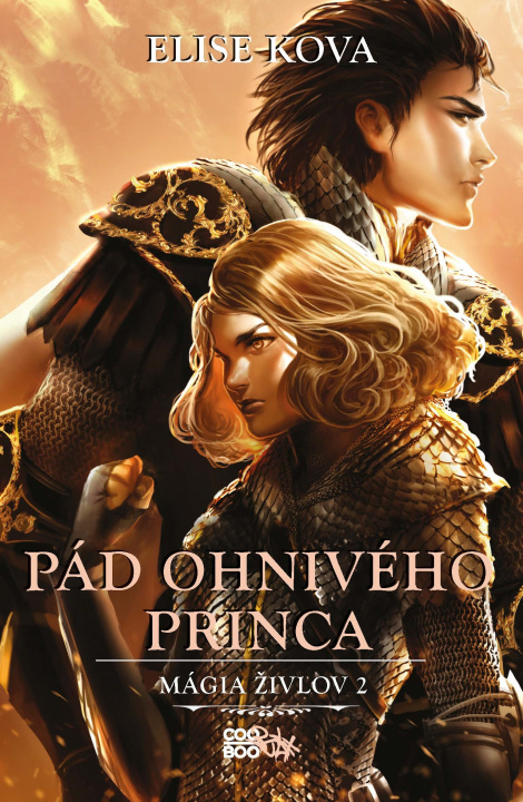 Book Pád ohnivého princa Elise Kova