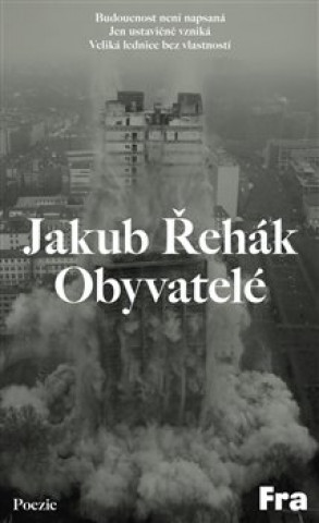 Kniha Obyvatelé Jakub Řehák