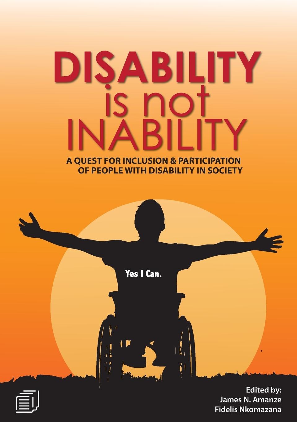Knjiga Disability is not Inability Jonathan S. Nkhoma