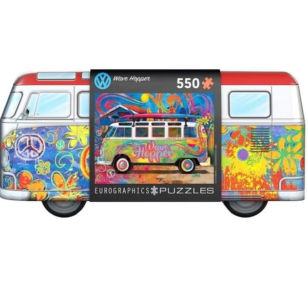 Game/Toy Puzzle 550 TIN VW Bus Wave Hopper 8551-5561 