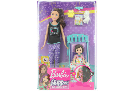 Book Barbie Chůva herní set - sladké sny o/s GHV88 