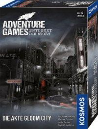 Hra/Hračka Adventure Games - Die Akte Gloom City 