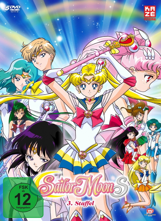 Видео Sailor Moon - Staffel 3 - DVD Box (Episoden 90-127) (5 DVDs) Kunihiko Ikuhara