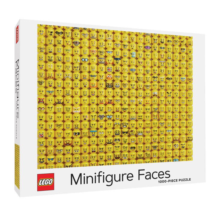Hra/Hračka LEGO (R) Minifigure Faces 1000-Piece Puzzle Lydia Ortiz