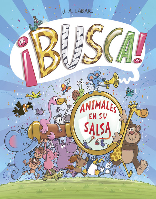 Buch ¡Busca! Animales en su salsa JOSE LABARI