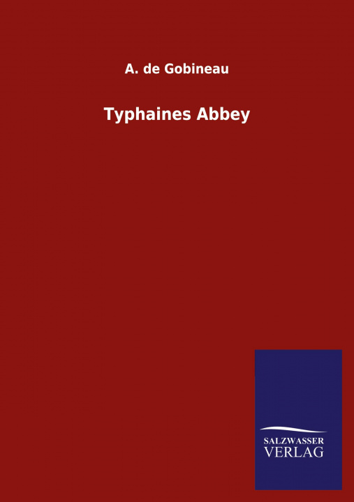 Livro Typhaines Abbey A. De Gobineau
