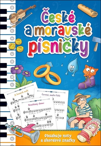 Book České a moravské písničky 
