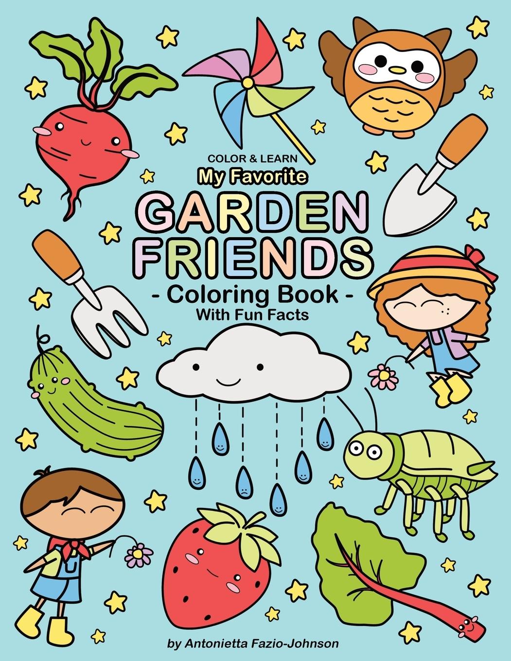 Kniha My Favorite Garden Friends 
