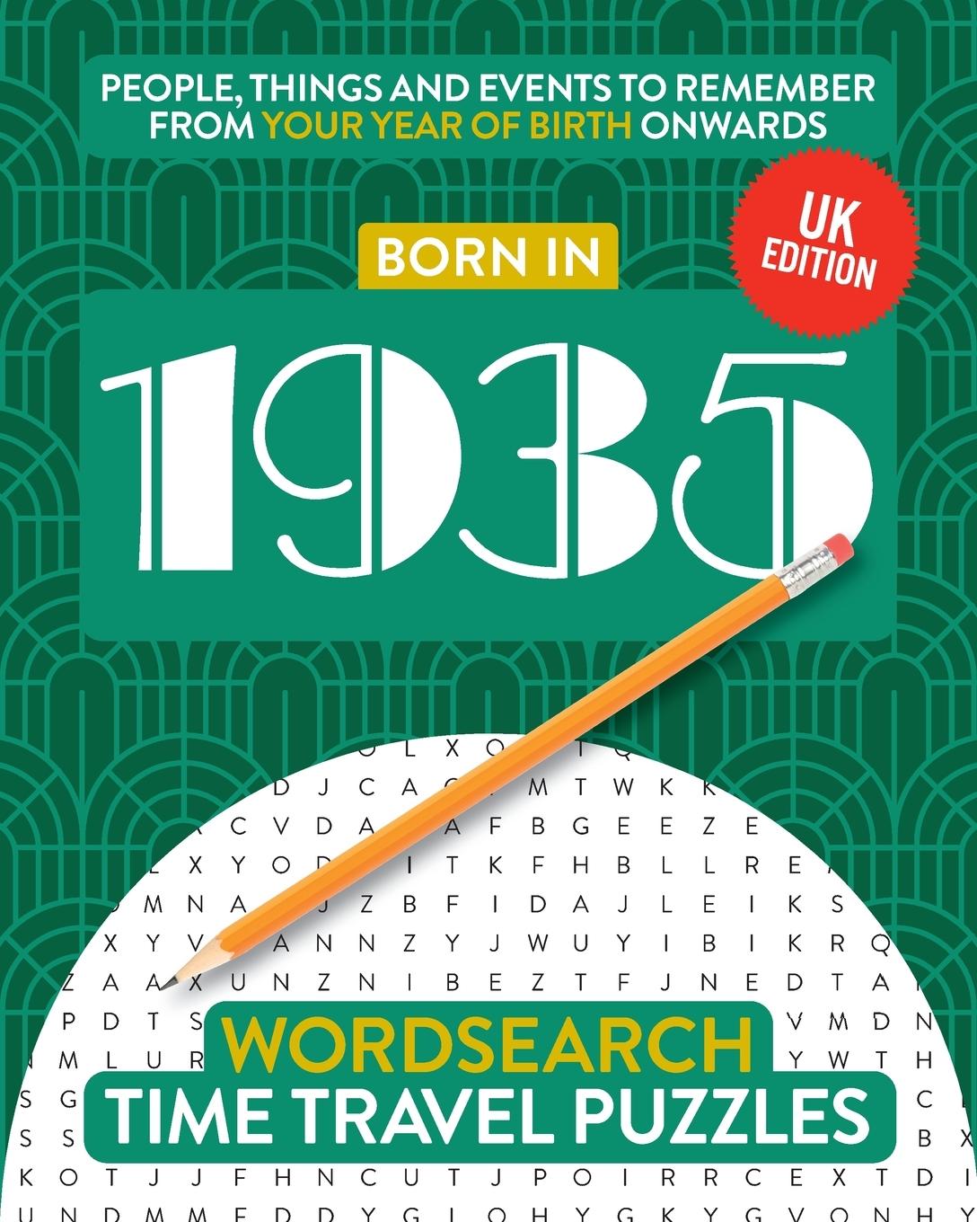 Boek Born in 1935 Time Travel Puzzles