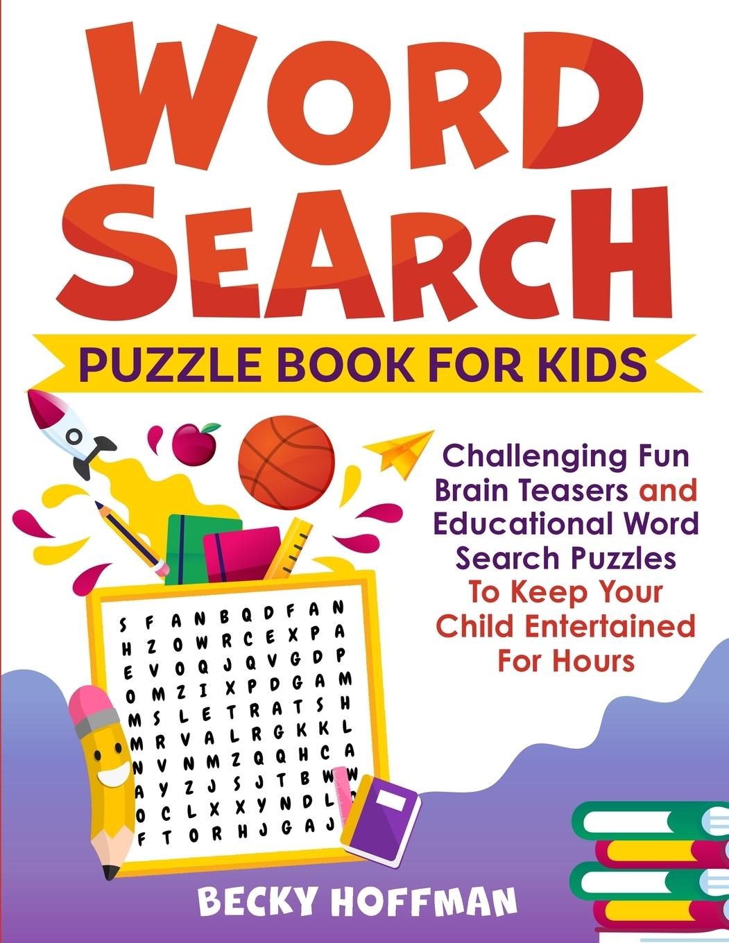 Knjiga Word Search Puzzle Book For Kids Becky Hoffman