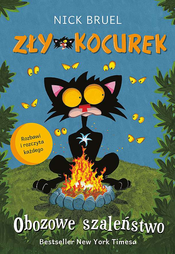 Book Zły Kocurek. Obozowe szaleństwo Nick Bruel