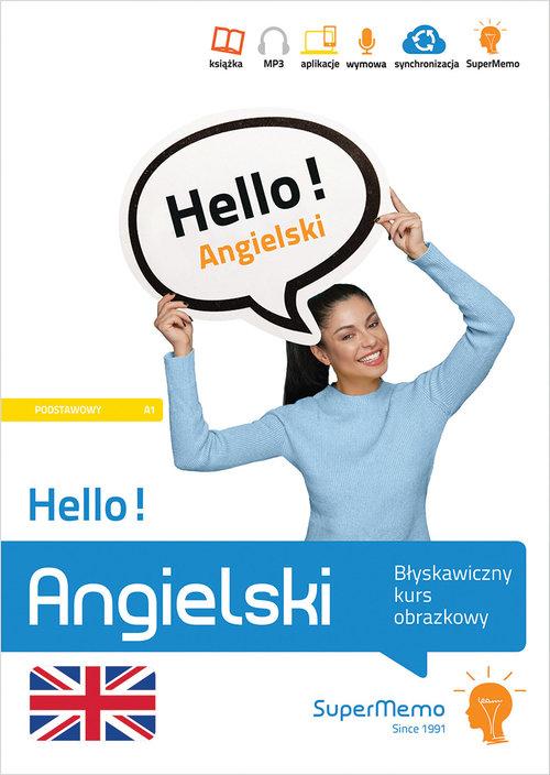 Kniha Hello! Angielski Błyskawiczny kurs obrazkowy (poziom podstawowy A1) Wajda Natalia