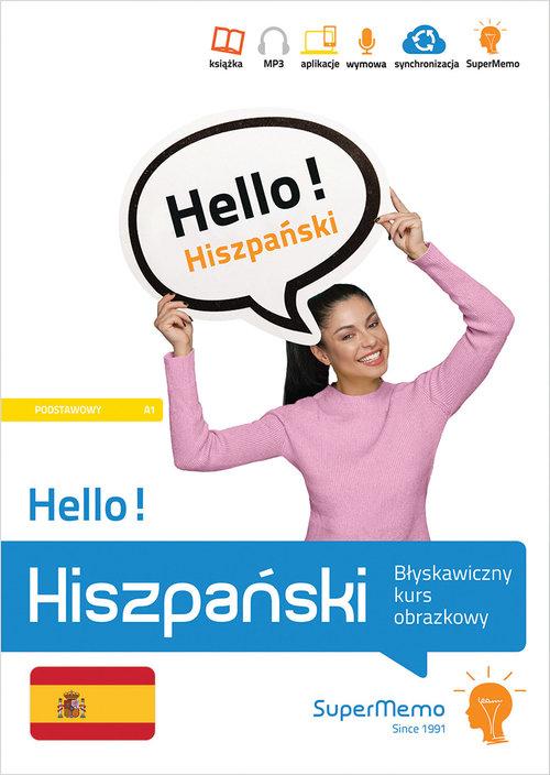 Książka Hello! Hiszpański Błyskawiczny kurs obrazkowy (poziom podstawowy A1) Wajda Natalia