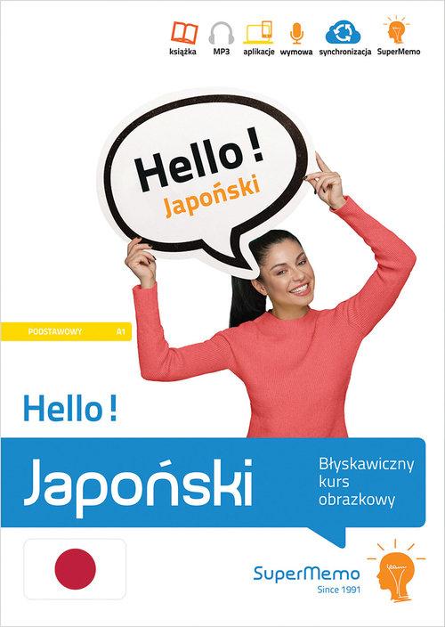 Kniha Hello! Japoński Błyskawiczny kurs obrazkowy (poziom podstawowy A1) Wajda Natalia