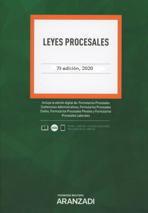 Kniha Leyes Procesales (Papel + e-book) 