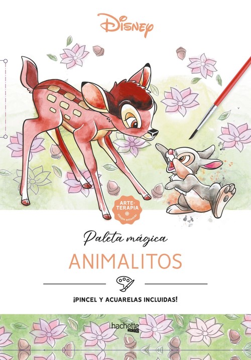 Buch Arteterapia. Paleta mágica. Animalitos Disney 