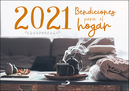 Hanganyagok Calendario de pared Bendiciones para el hogar 2021 