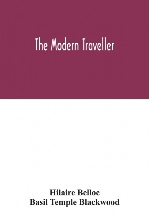 Kniha modern traveller Basil Temple Blackwood