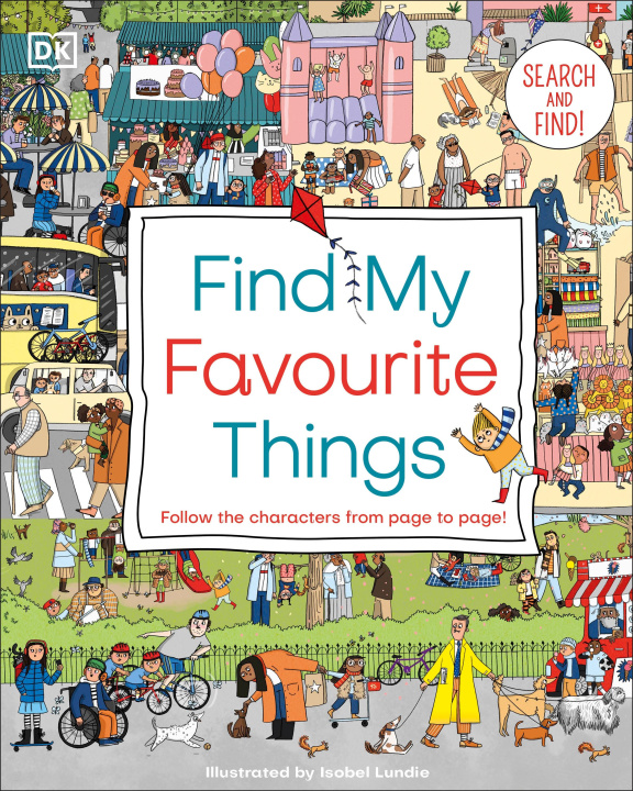 Kniha Find My Favourite Things DK