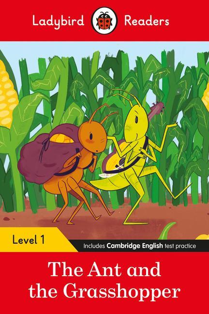 Knjiga Ladybird Readers Level 1 - The Ant and the Grasshopper (ELT Graded Reader) 