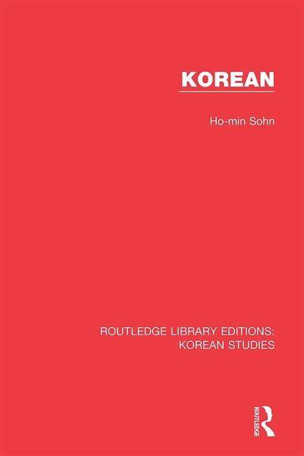 Kniha Korean Ho-min Sohn