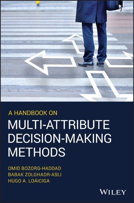 Knjiga Handbook on Multi-Attribute Decision-Making Methods Omid Bozorg-Haddad