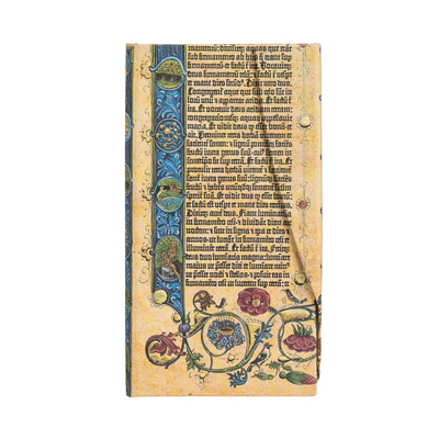 Kniha Zápisník Paperblanks - Gutenberg Bible Genesis, Slim / linkovaný 