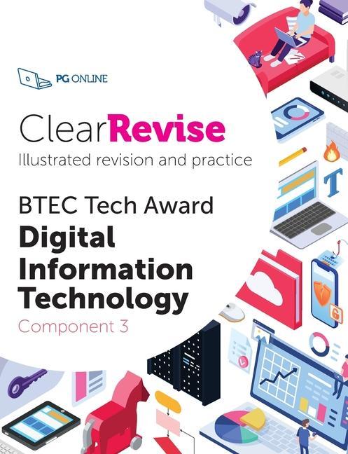 Kniha ClearRevise BTEC Digital Information Technology Level 1/2 Component 3 
